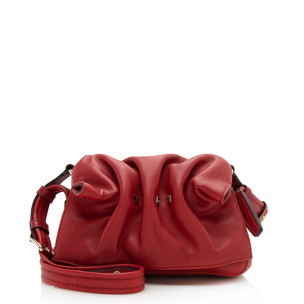 Valentino Calfskin Bloomy Mini Shoulder Bag (SHF-12181)