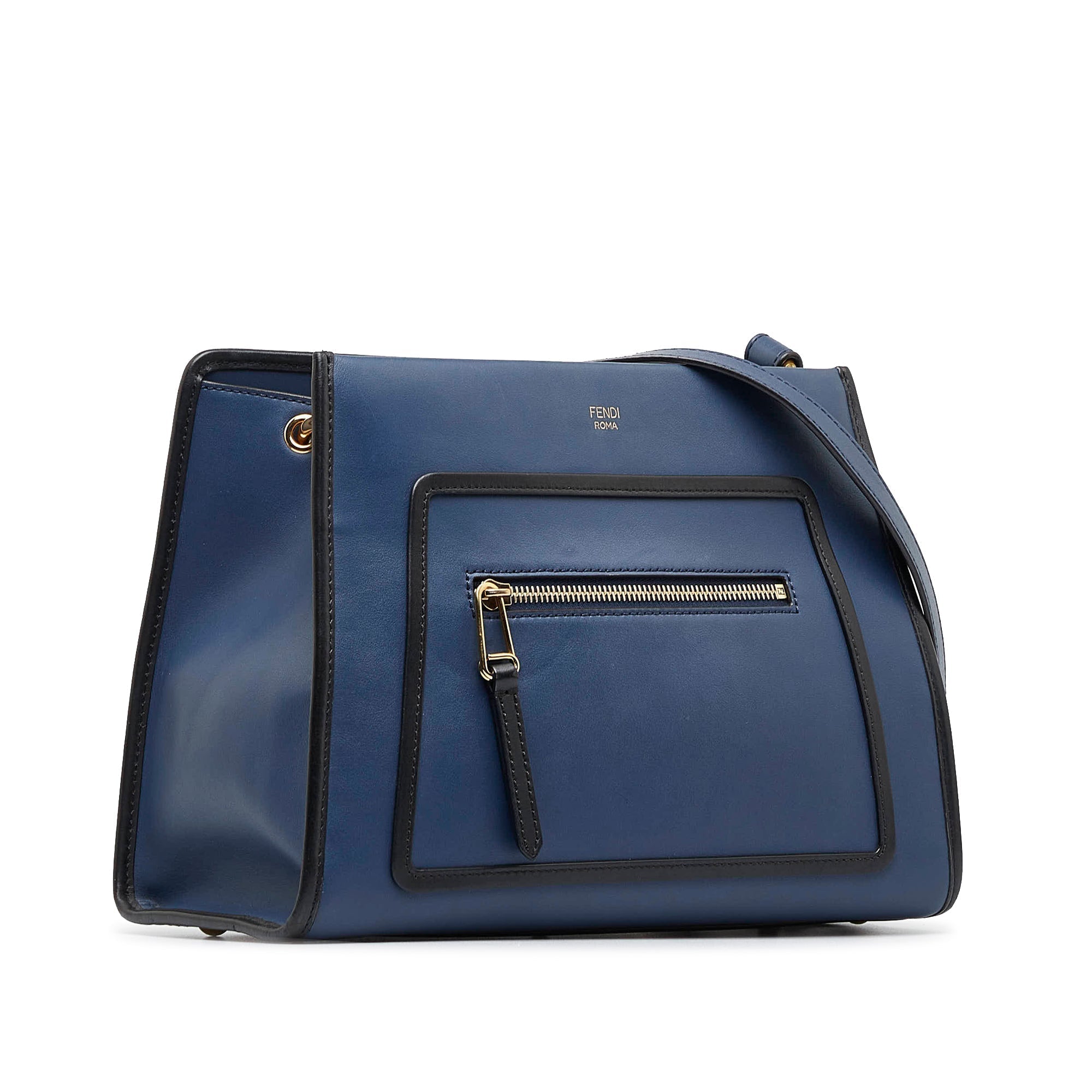FENDI Small Runaway Leather Satchel