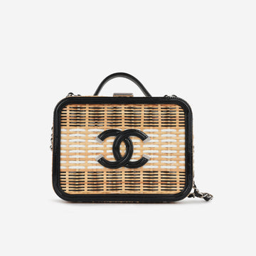 Chanel Filigree CC Vanity Case Medium