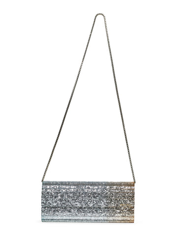 Jimmy Choo Women Light Green And Gold Sweetie Clutch