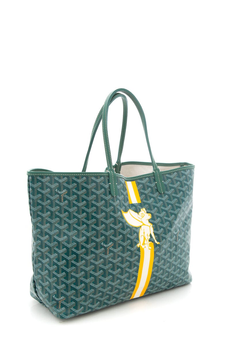 Goyard Green "SuperDog" PM St Louis Tote