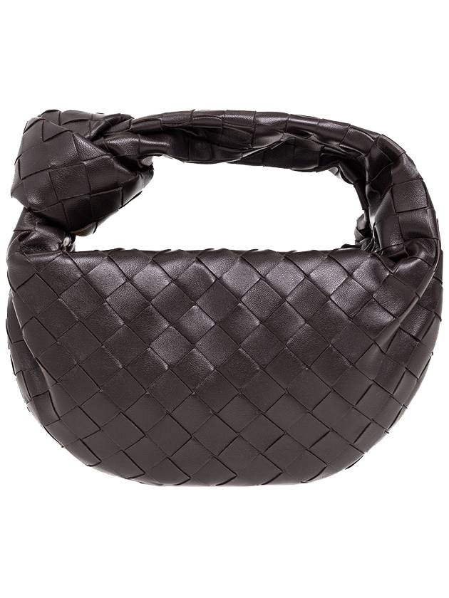 Bottega Veneta Jodie Intrecciato Small Tote Bag Brown
