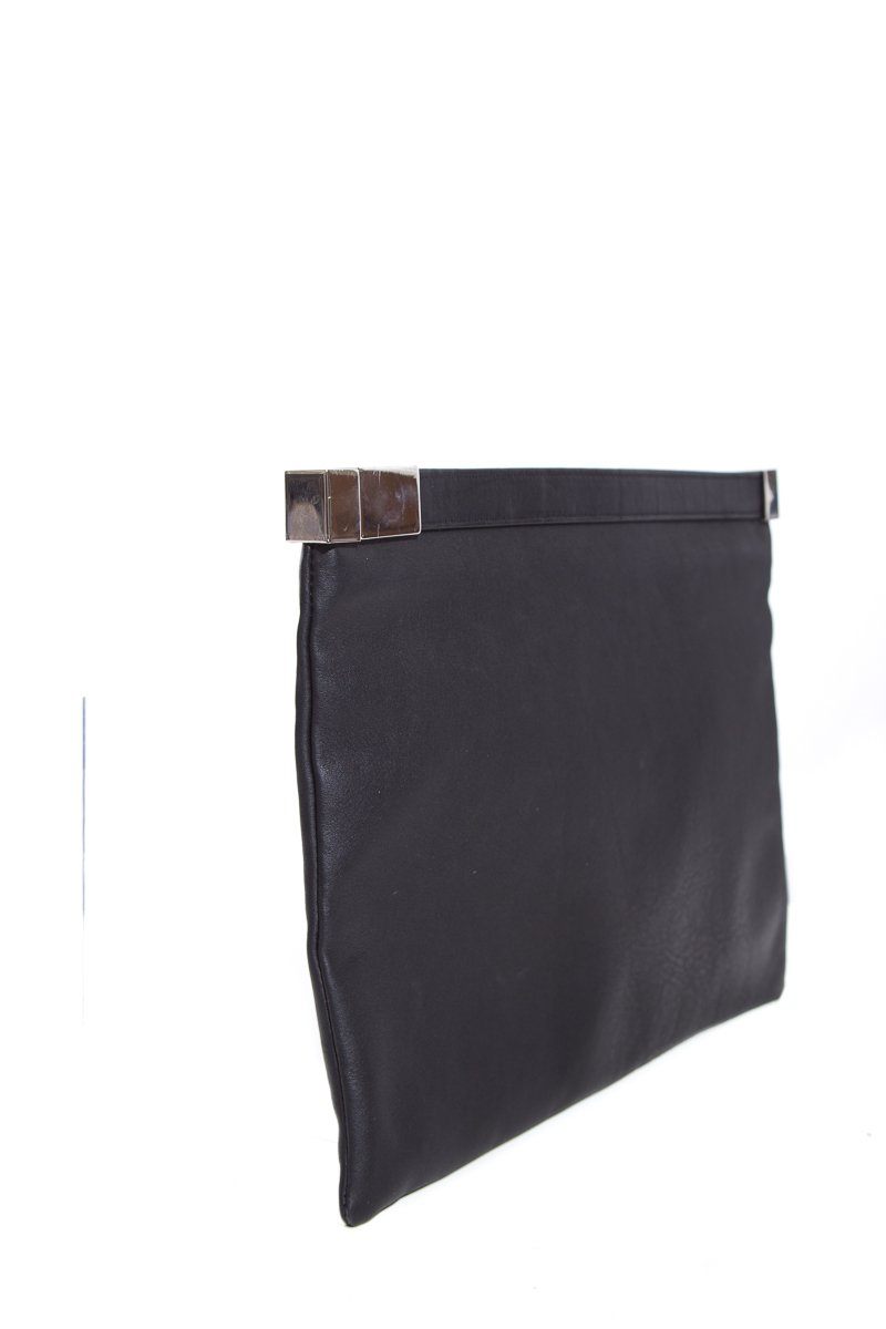 Maison Margiela Ziplock Black Clutch