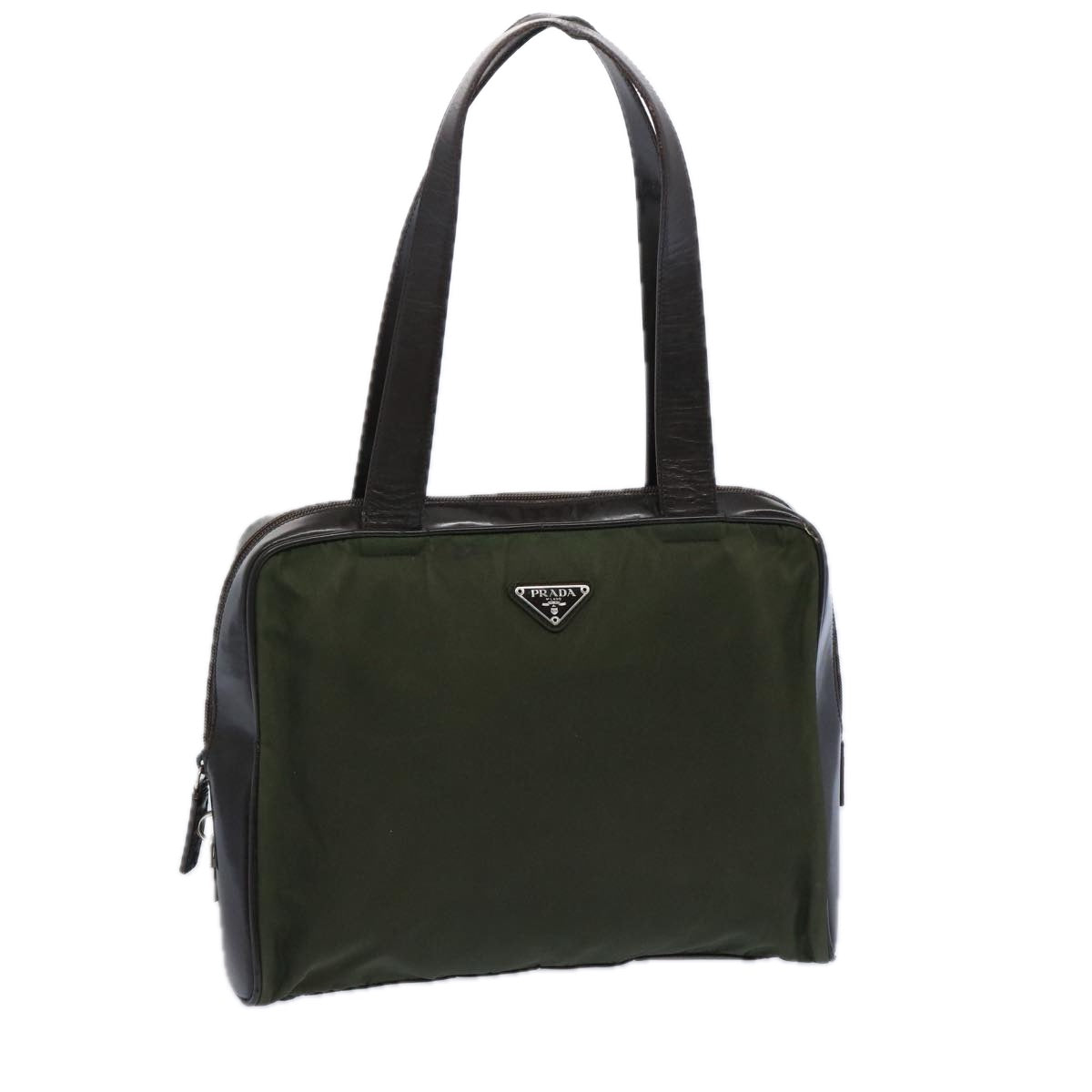 PRADA Tote Bag Nylon Green  ac2723