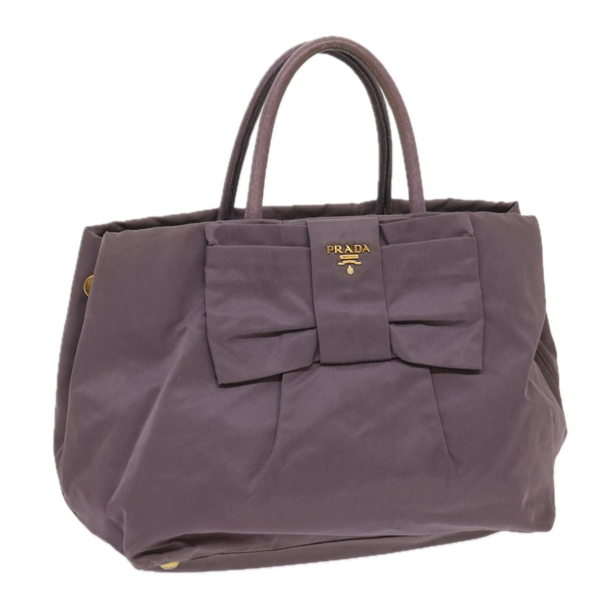 PRADA Tote Bag Nylon Purple  ac2733