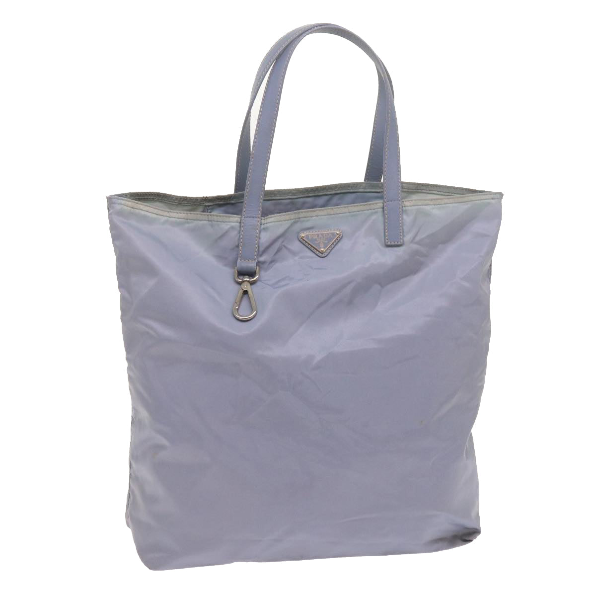 PRADA Tote Bag Nylon Light Blue  ac2744
