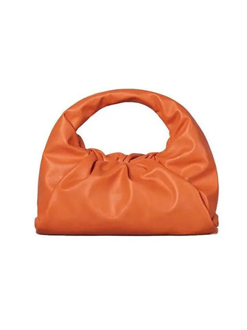 Bottega Veneta The Shoulder Pouch Bag Organge