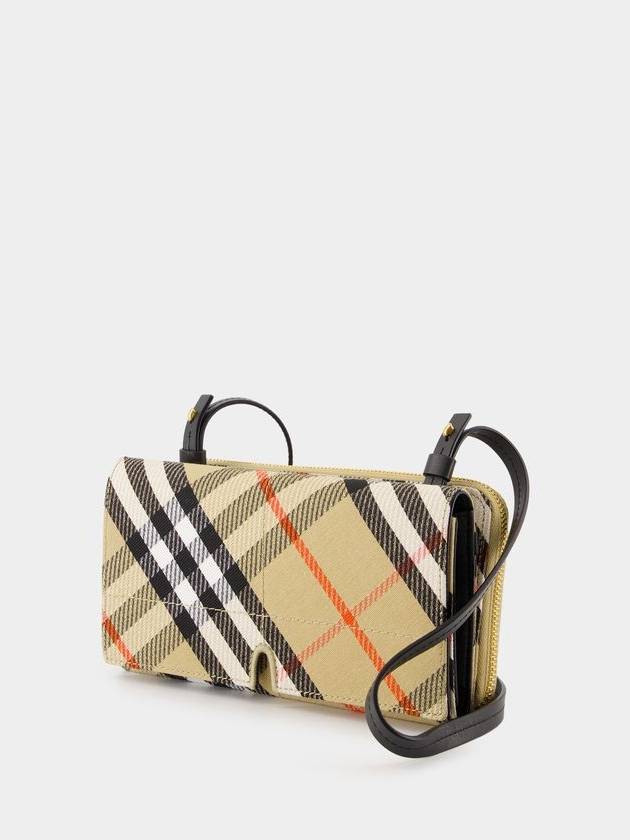 Burberry Snip Pouch - Burberry - Synthetic - Beige
