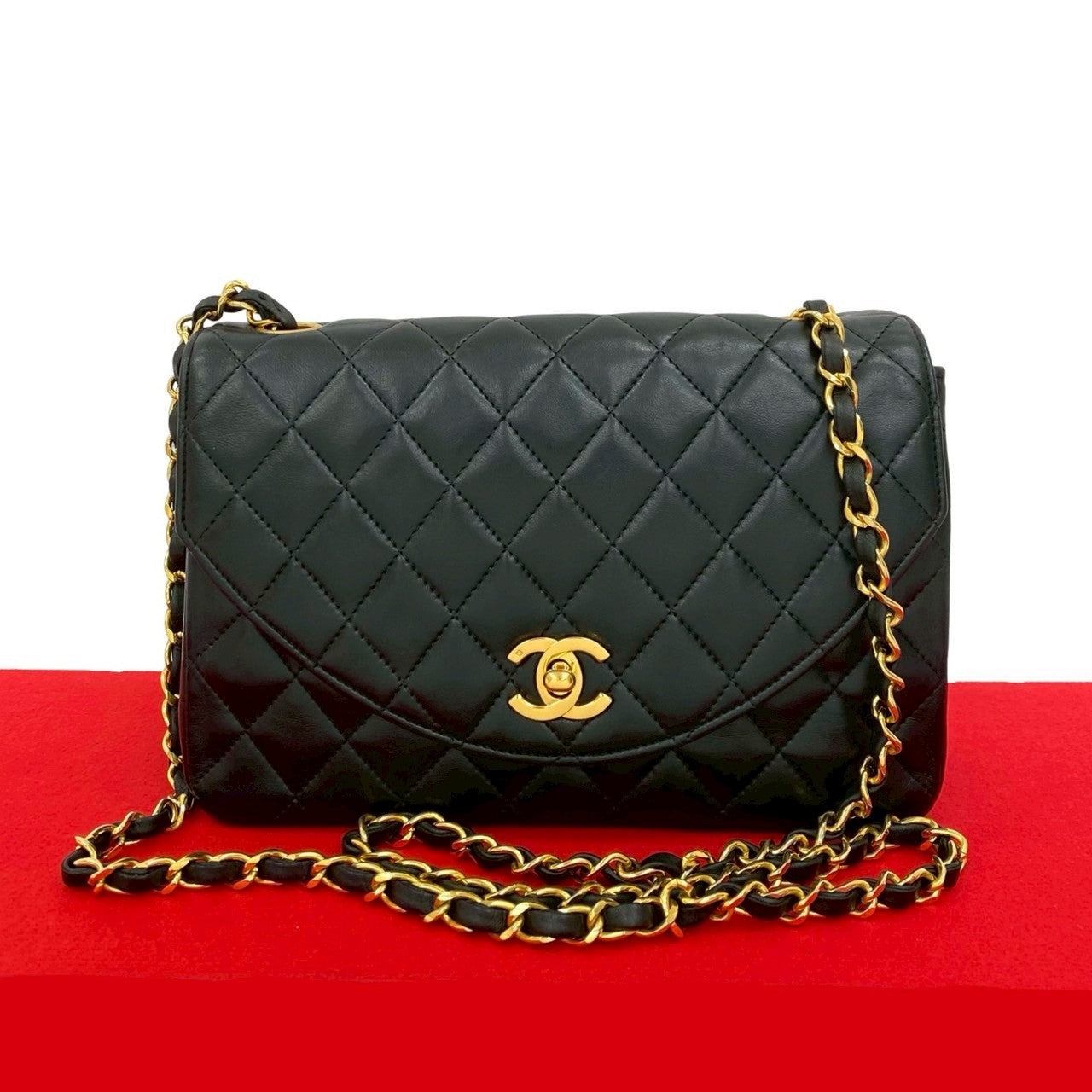 Chanel Lambskin Leather Shoulder Bag