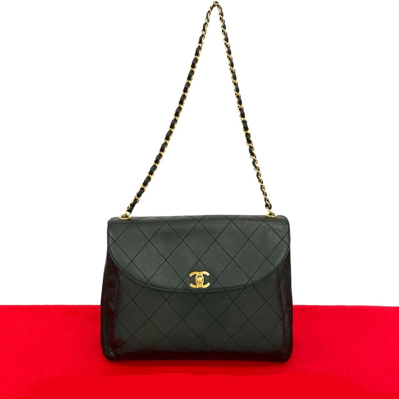 Chanel Matelassé Lambskin Shoulder Bag