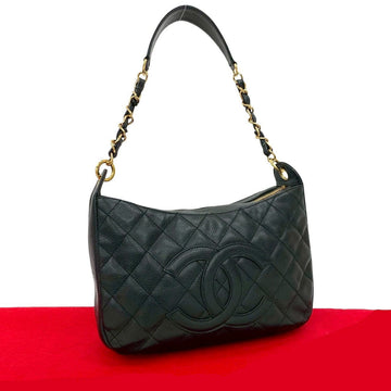 Chanel Caviar Leather Shoulder Bag