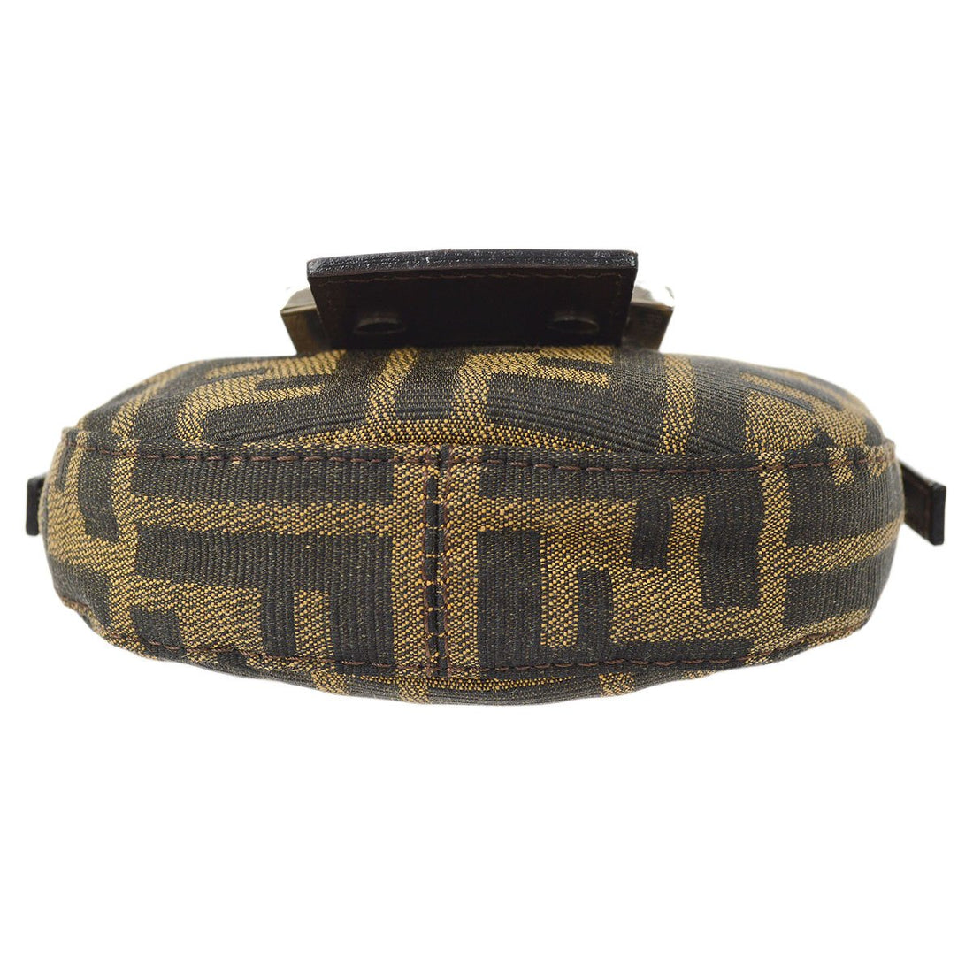 FENDI Zucca Mini Hand Bag Brown ao34480