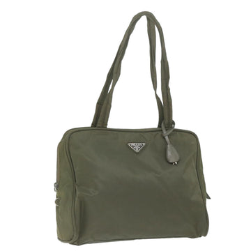PRADA Tote Bag Nylon Khaki  ar11296