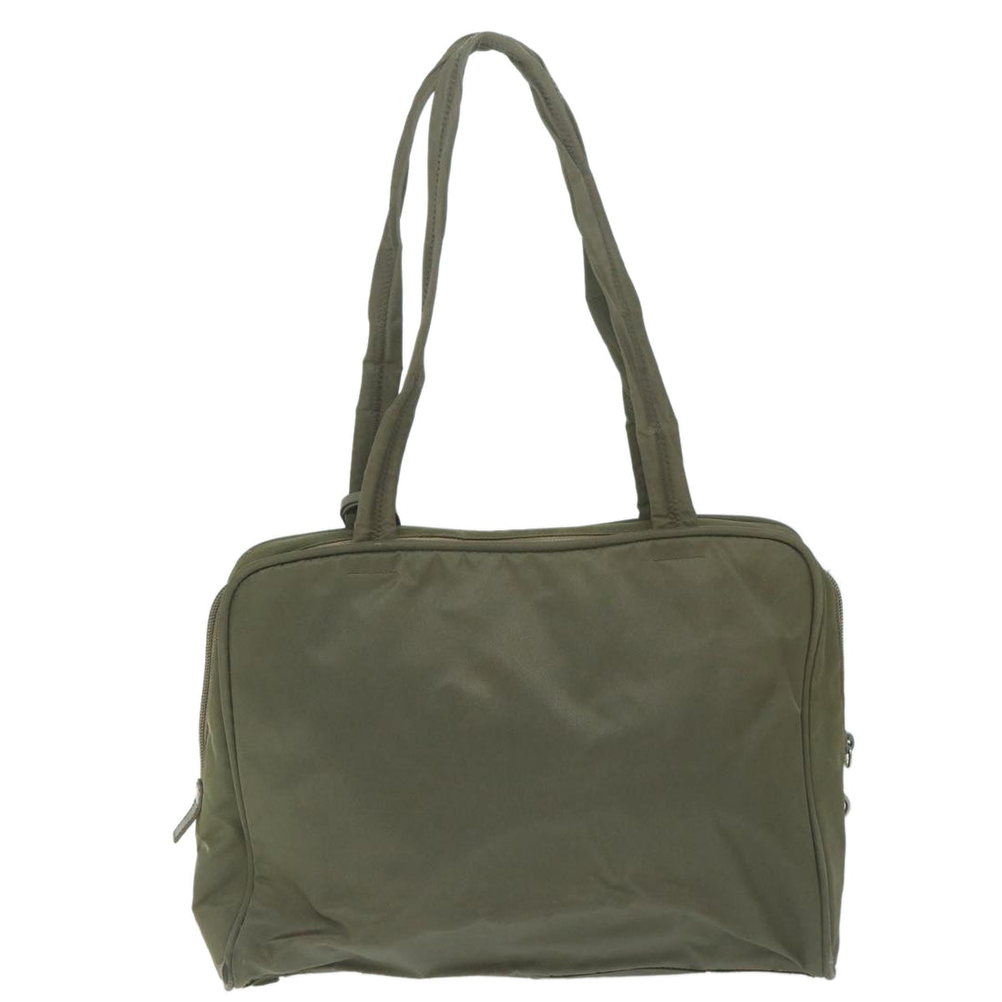PRADA Tote Bag Nylon Khaki  ar11296
