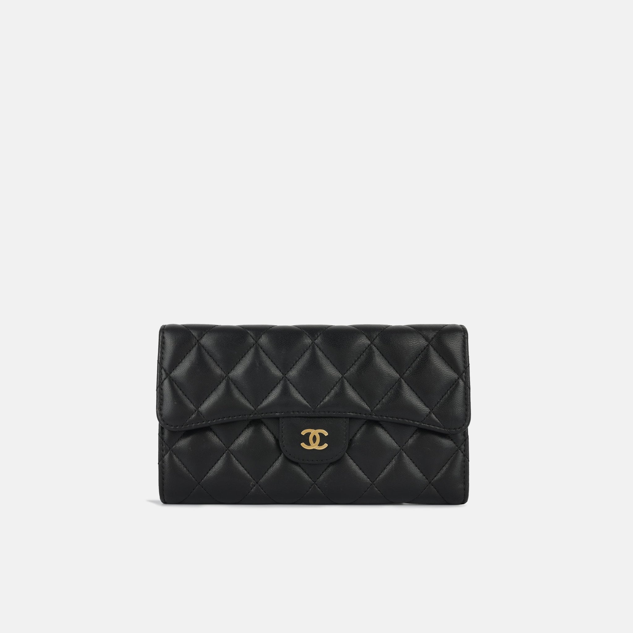 Chanel Classic Flap Wallet Black