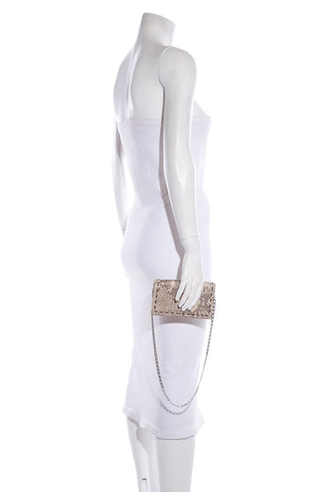 Carlos Falchi Snake Shoulder Bag