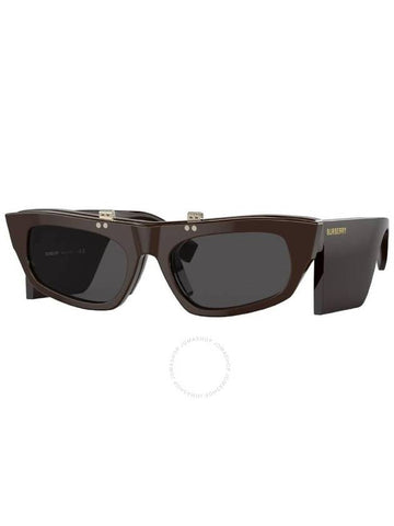 Burberry Burberry Grey Irregular Ladies Sunglasses BE4383 403787