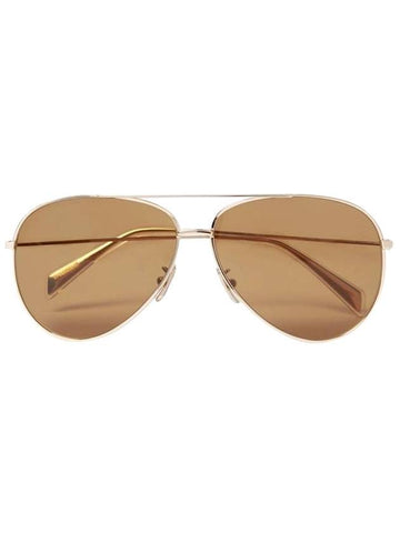 CELINE Men's Eyewear Aviator Sunglasses Gold