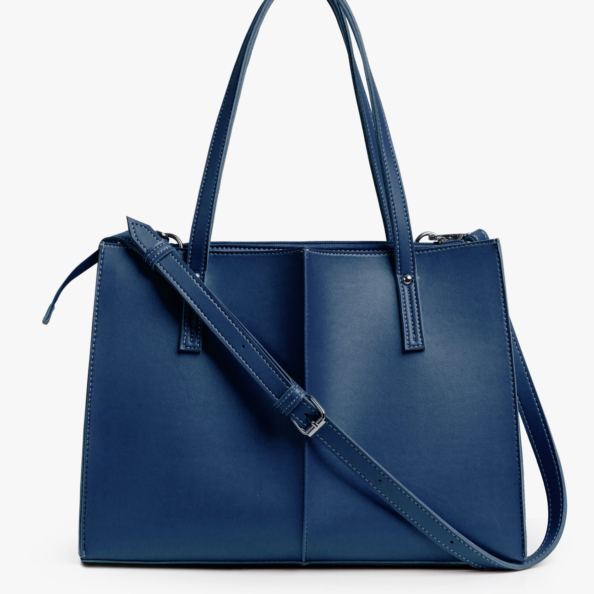 Blue work Tote Bags