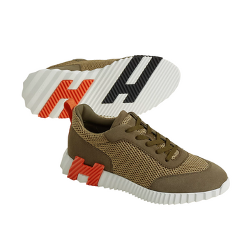 Hermes Bouncing Sneaker Vert Toundra