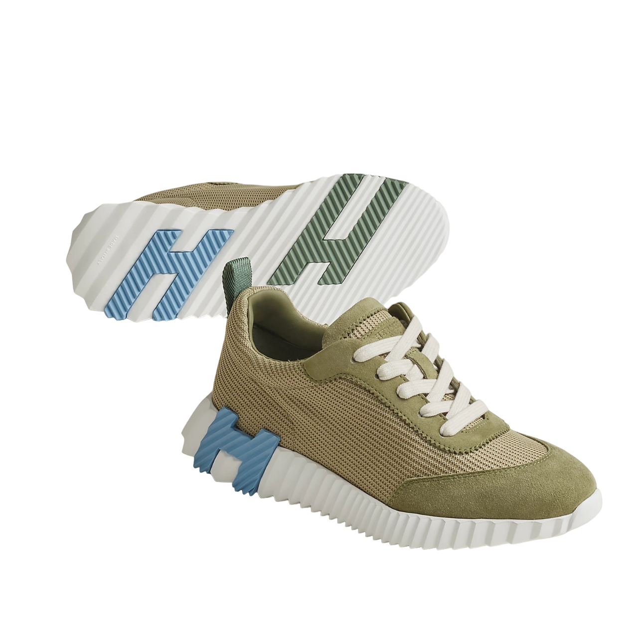 Hermes Bouncing Sneaker Bleu Pinede