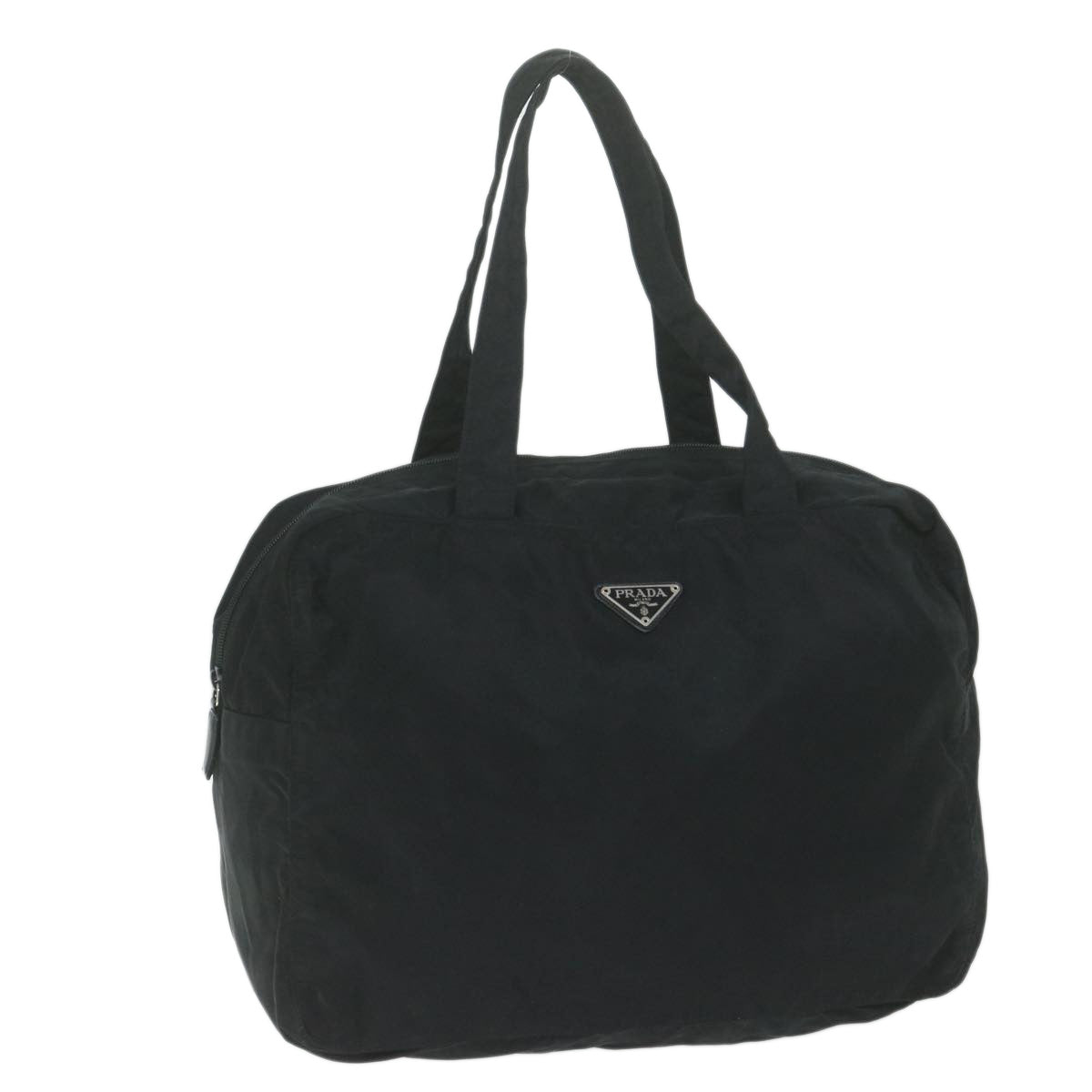 PRADA Tote Bag Nylon Black  bs10676