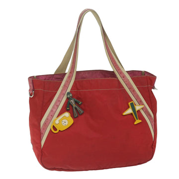 PRADA Tote Bag Nylon Pink  bs11297