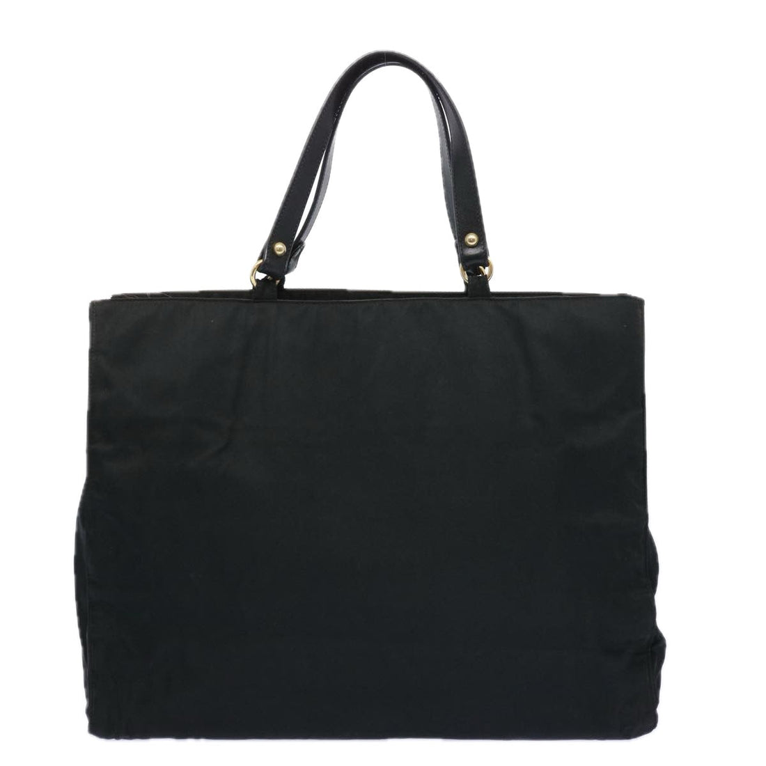 PRADA Tote Bag Nylon Black  bs11691