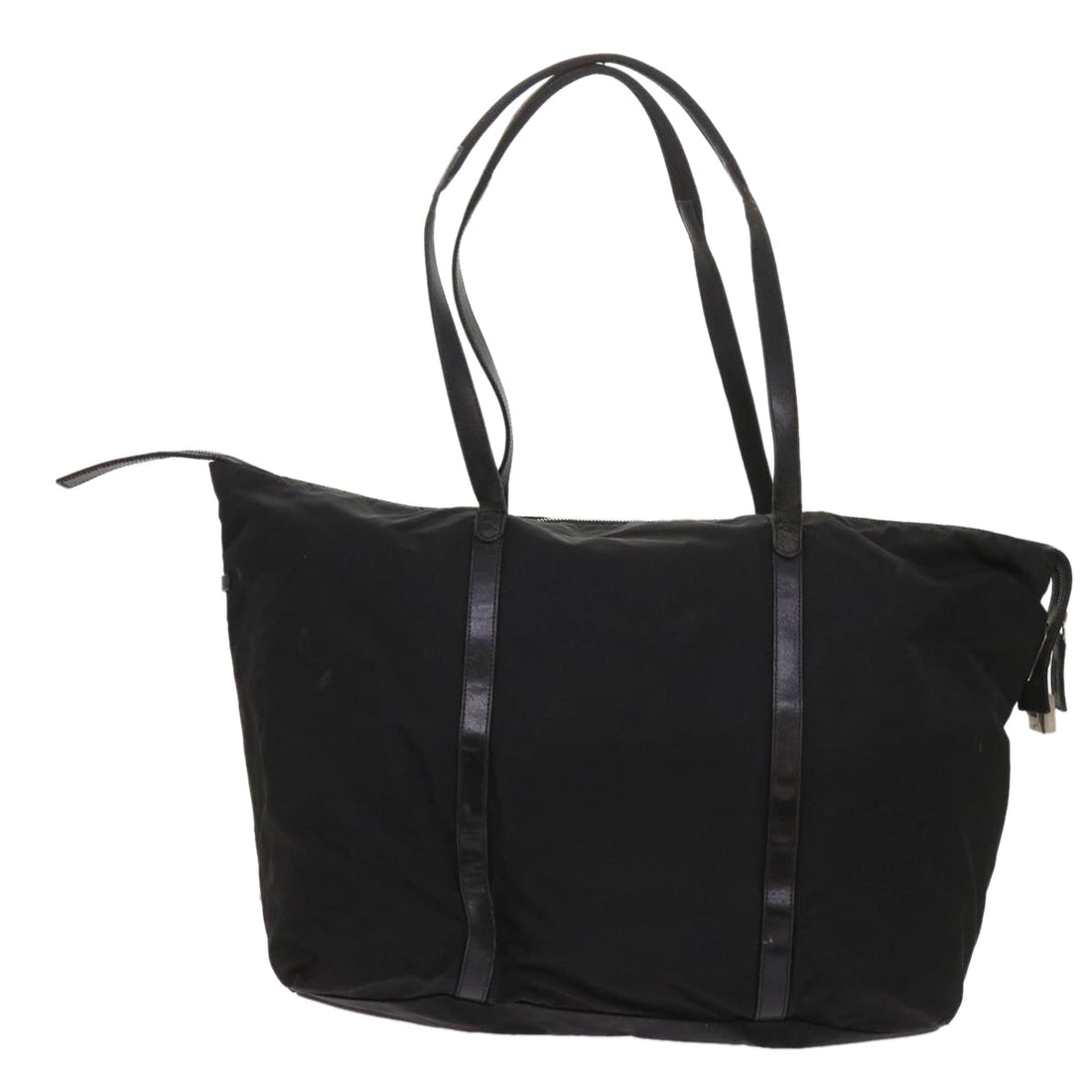 PRADA Tote Bag Nylon Black  bs11727
