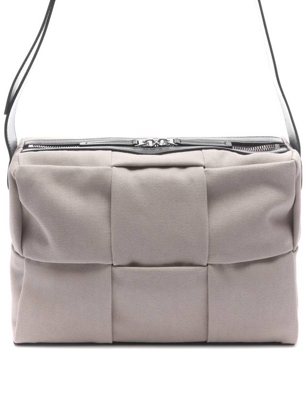 Bottega Veneta Medium Arco Camera Cross Bag Greige