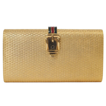 Gucci  Metal Clutch Bag