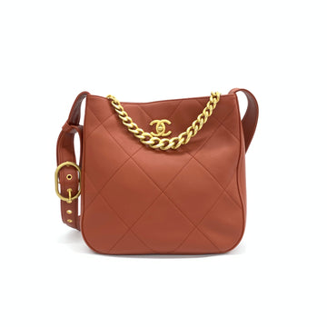 Chanel Shoulder Bag Calfskin Shoulder Bag