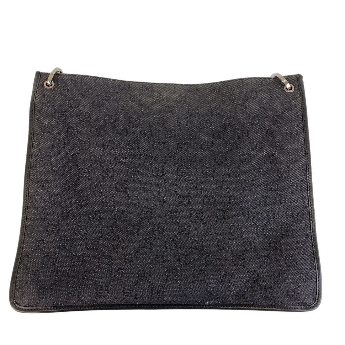 Gucci Black GG Canvas Shoulder Bag