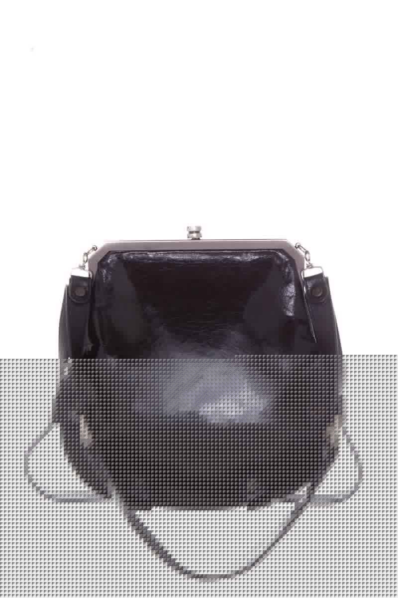 Lanvin Vintage Black Aged Leather Shoulder Bag