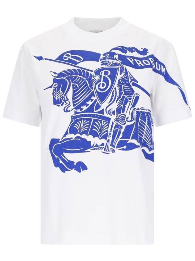 Burberry 24FW short sleeve t-shirt 8096229 A1464 WHITE