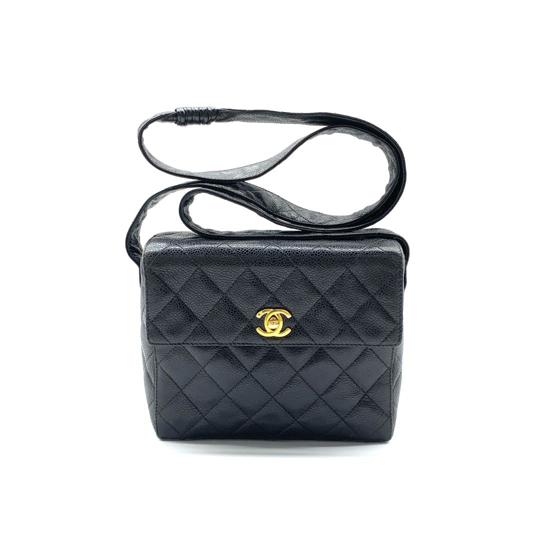 Chanel Box Calfskin Shoulder Bag
