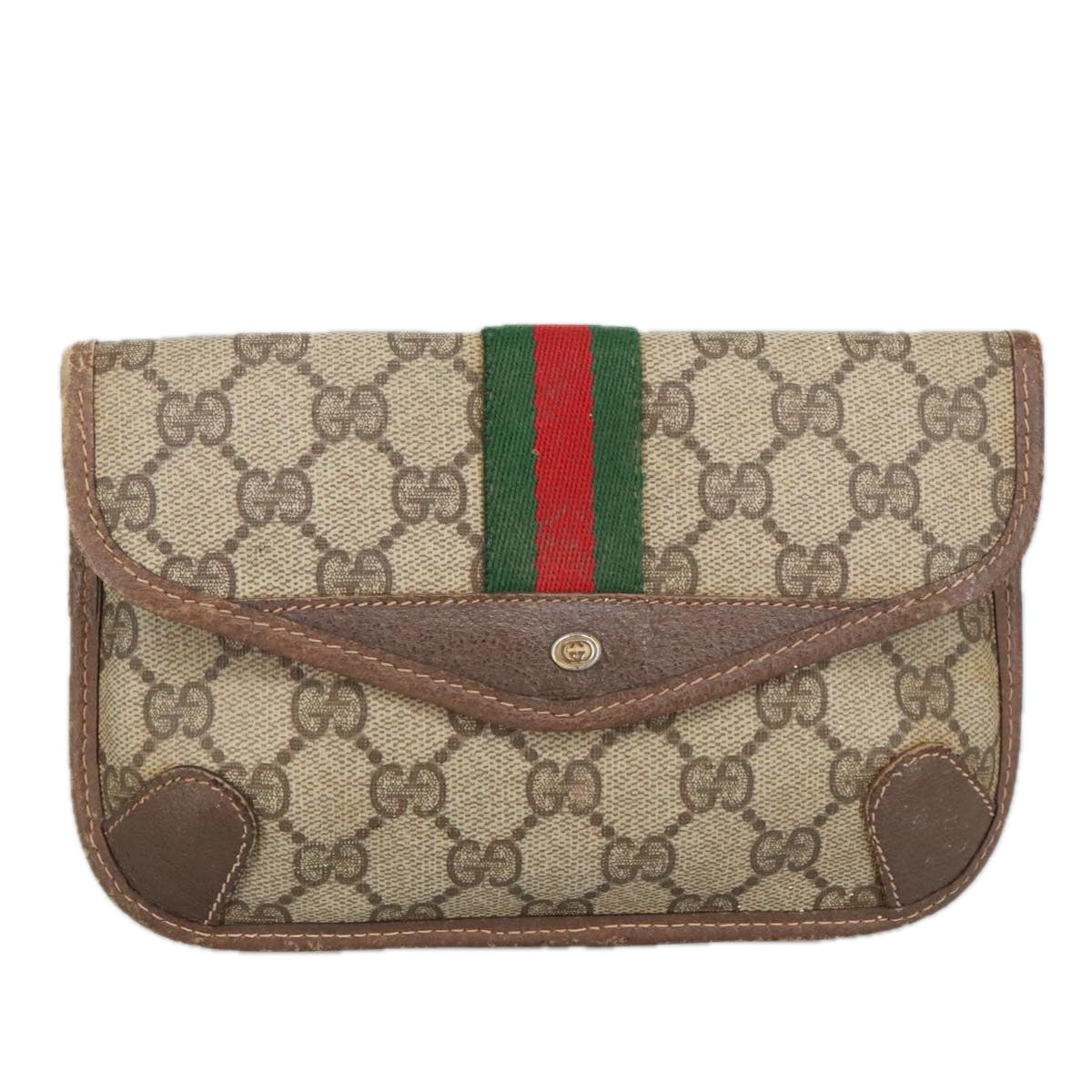 Gucci Ophidia  Canvas Clutch Bag