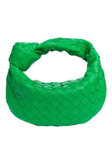 Bottega Veneta Jodie Intrecciato Small Tote Bag Green