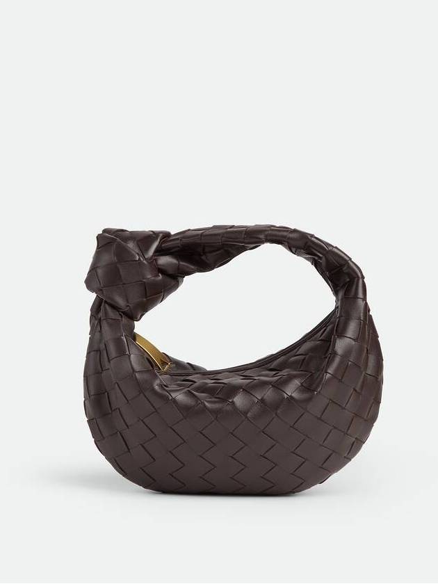 Bottega Veneta Jodie Intrecciato Small Tote Bag Brown