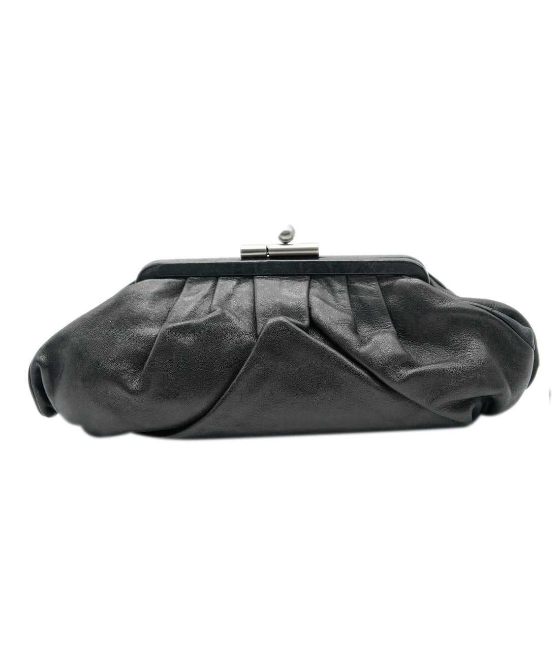 Chanel black clutch kisslock ALC0579