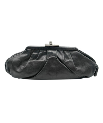 Chanel black clutch kisslock ALC0579