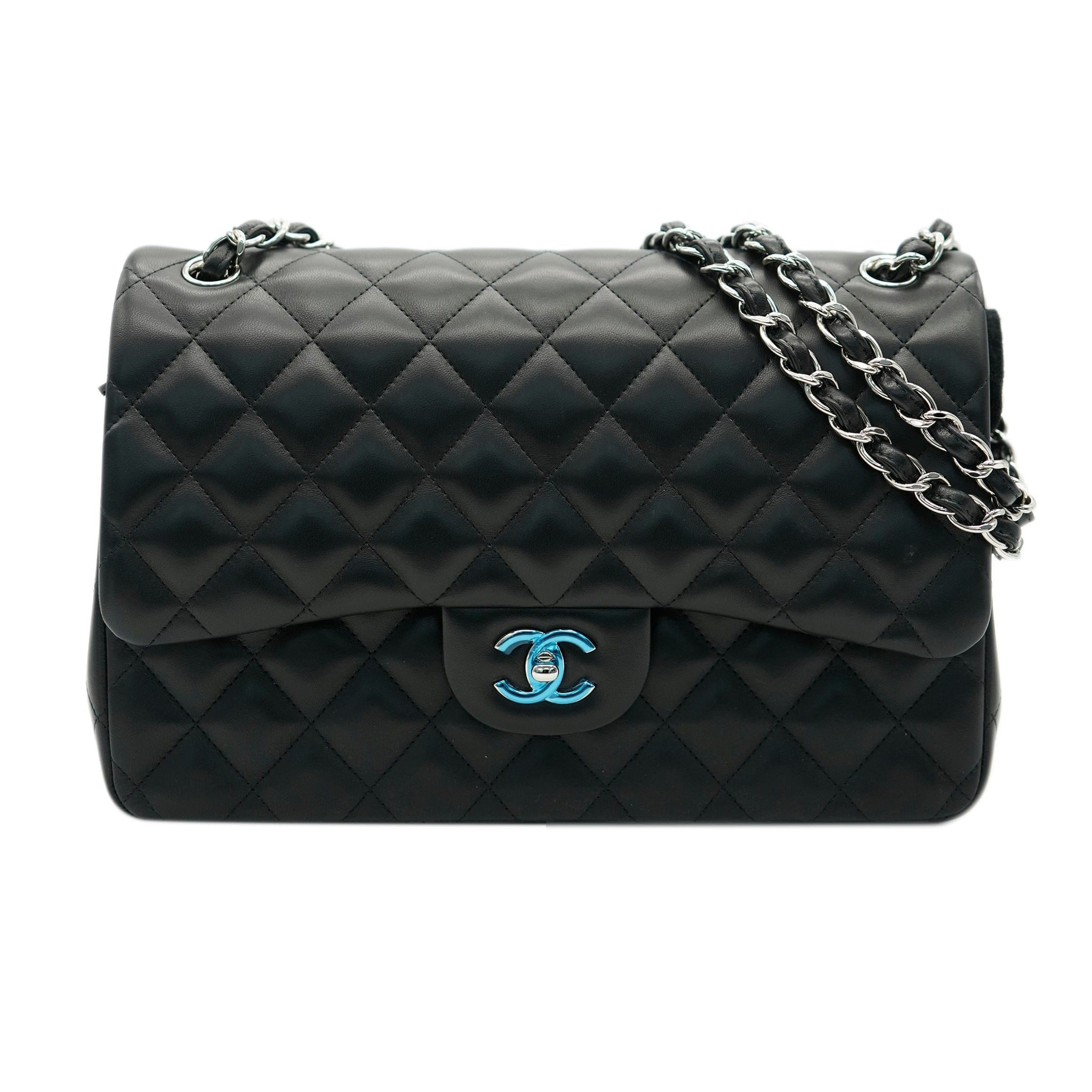 Chanel Black Jumbo Lambskin with SHW ALC1765