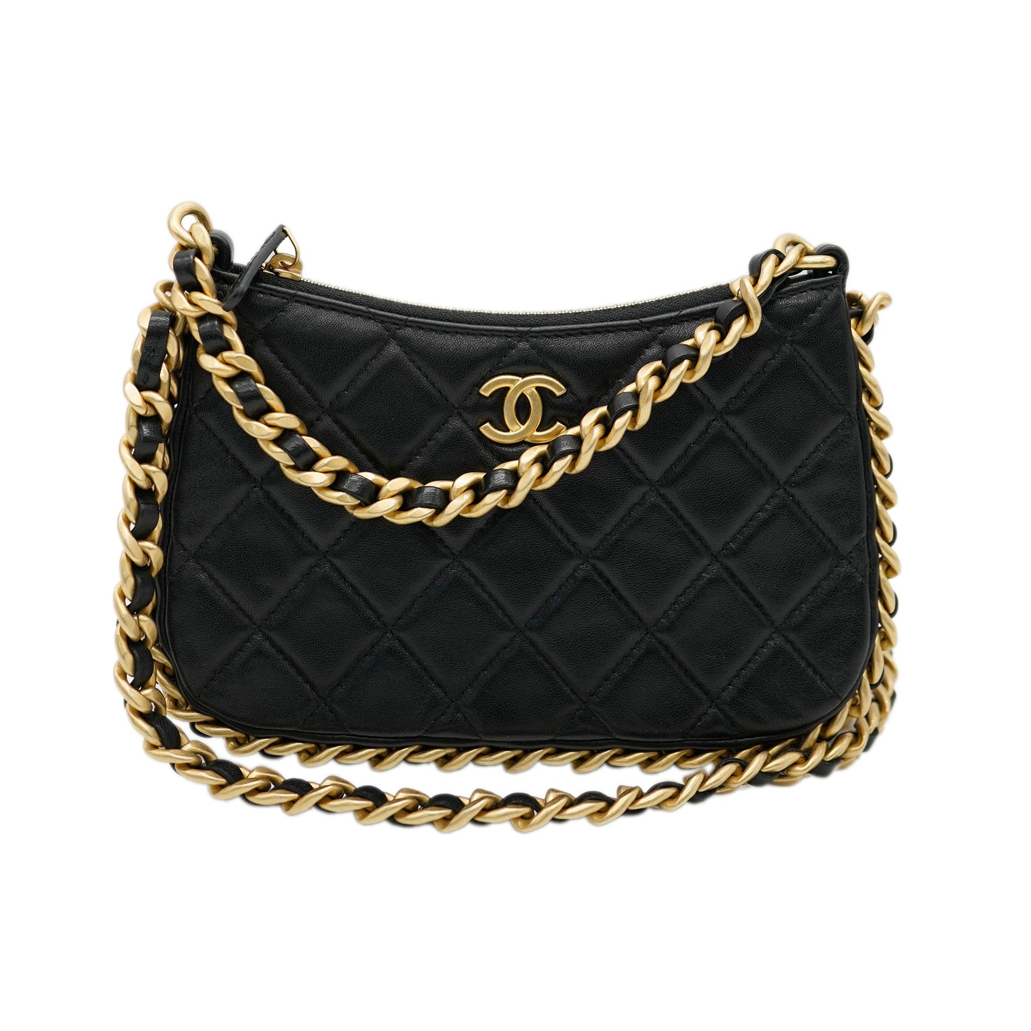 Chanel Black Mini Crossbody Chain Bag - REC1729