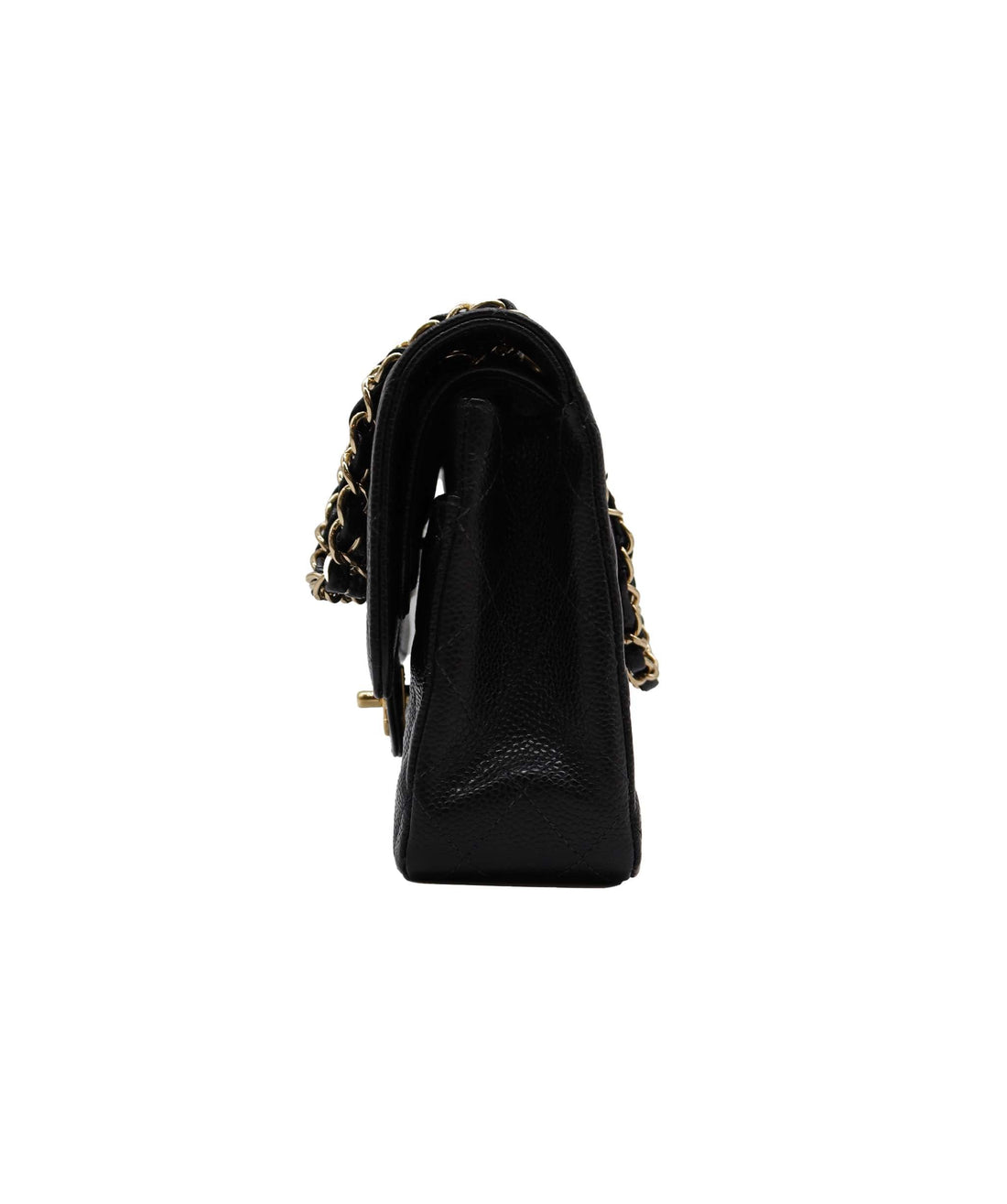 Chanel Classic Medium Caviar GHW Black DXBS2341