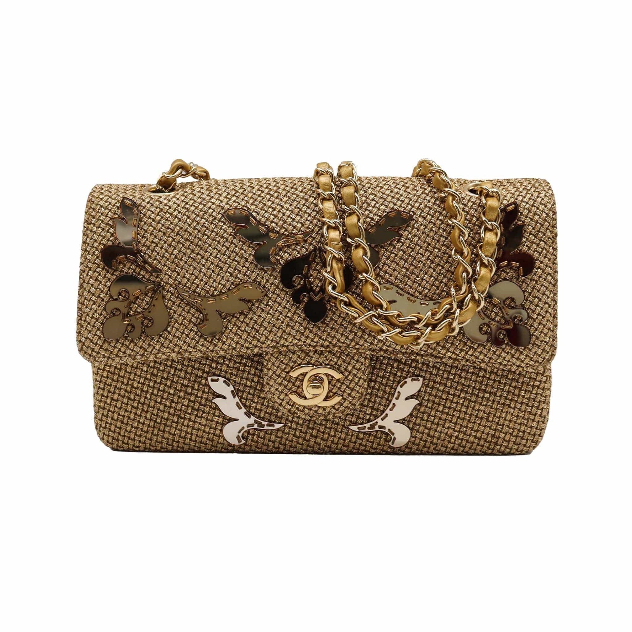 Chanel Cross Body Bag Gold - DXBS2666