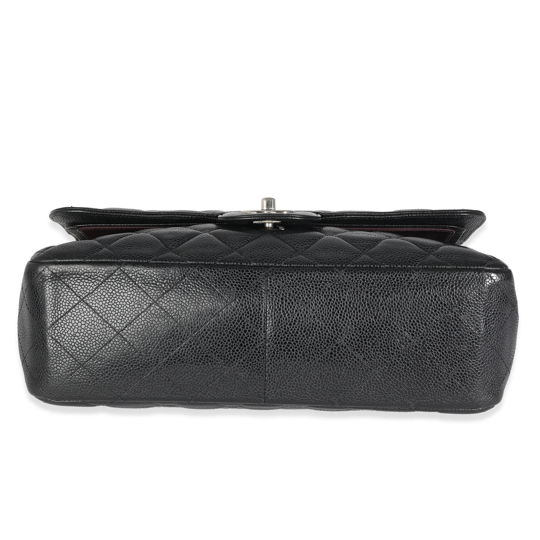 Chanel Double Flap Jumbo Black Caviar SHW ULC1042