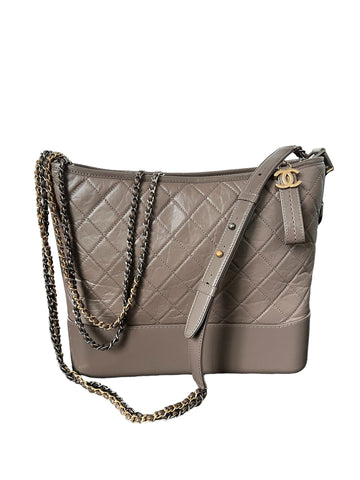 Chanel Gabrielle Large Hobo Dark Beige SYCY231