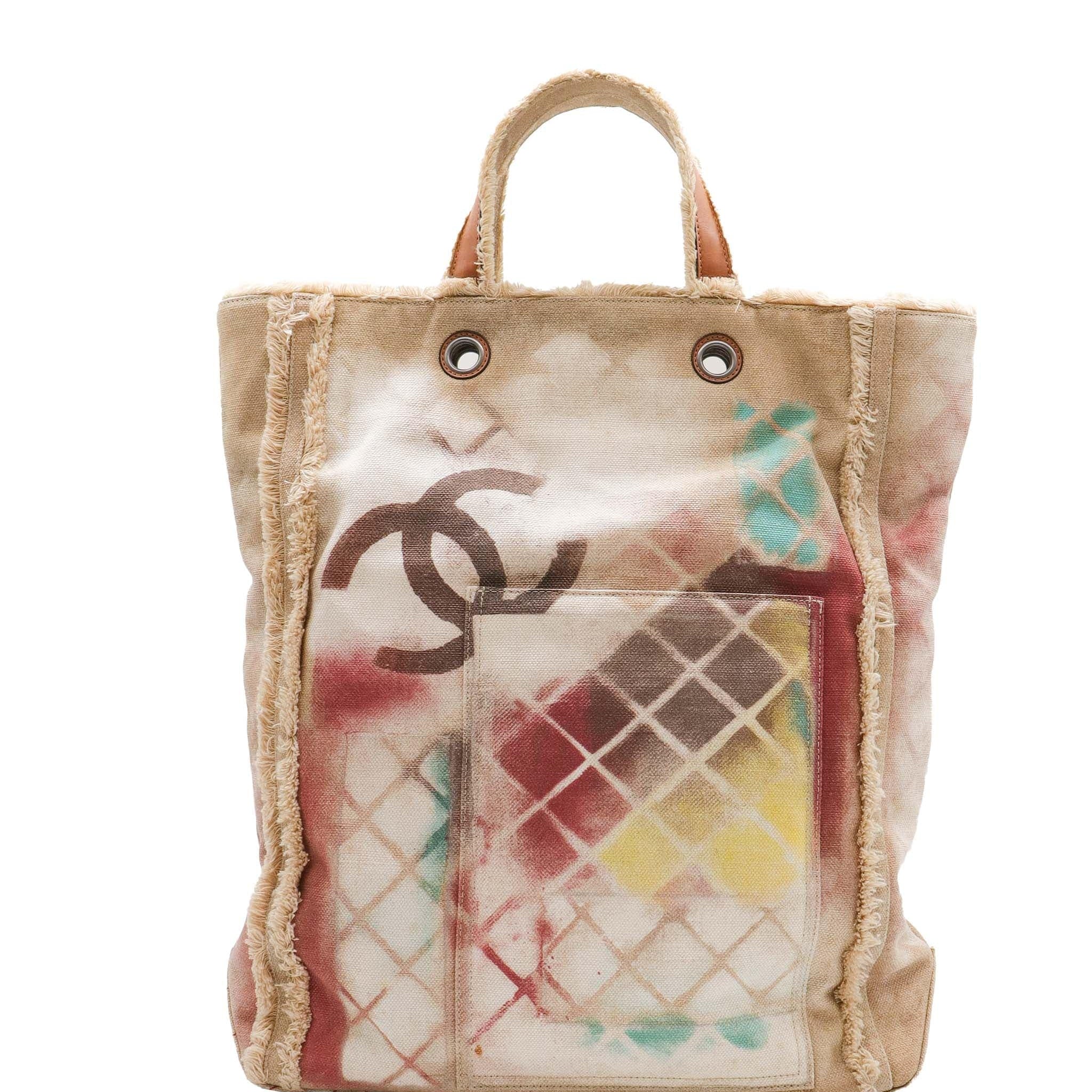 CHANEL Graffiti Bricolage Tote Bag A92317  DXBS0583