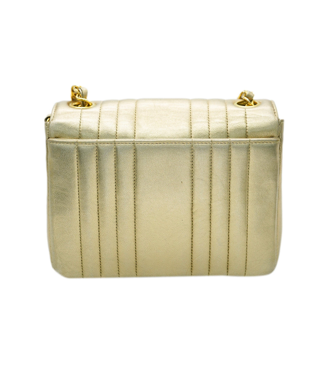 Chanel mini gold mademoiselle bag - comes full set  - AJC0717