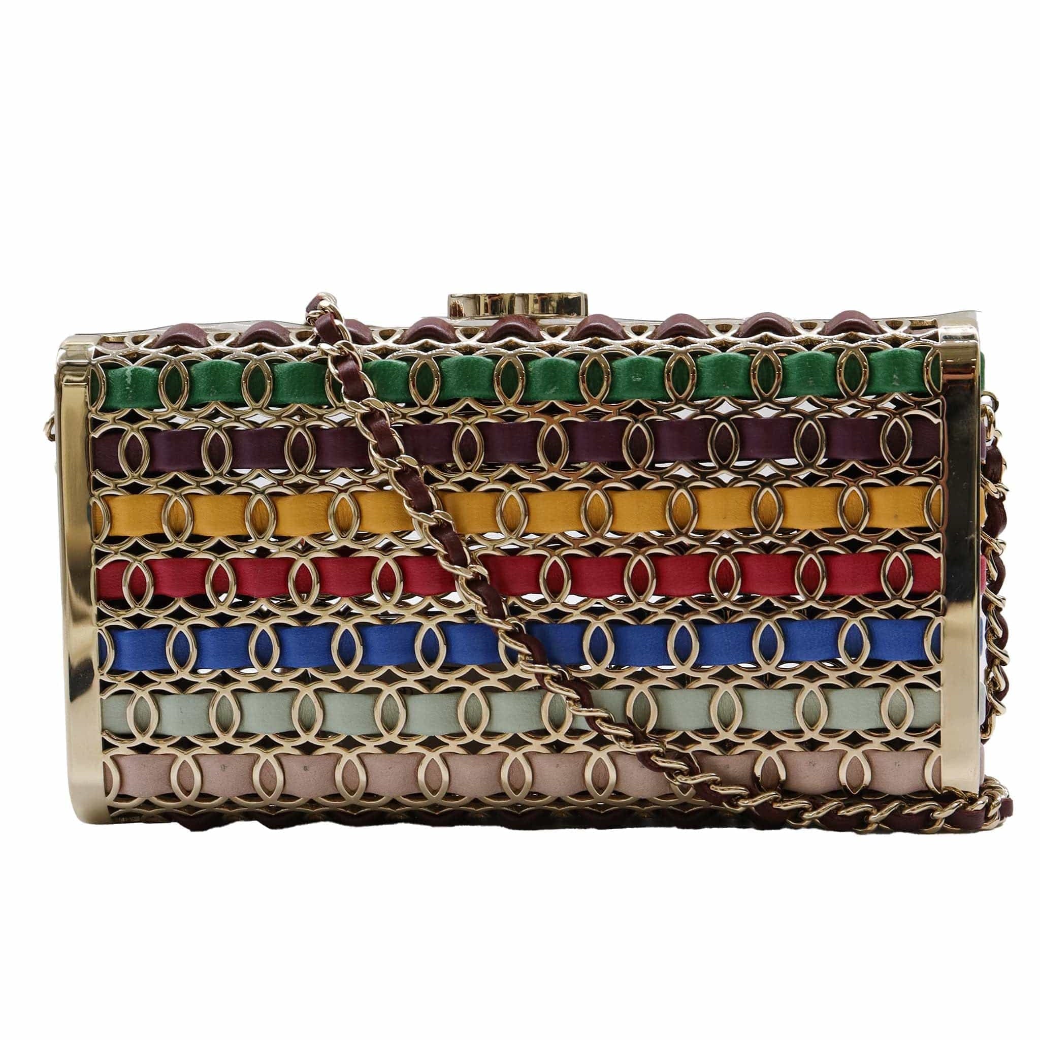 Chanel multicolor caged minaudiere - DXBS1475